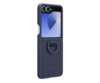 Etui do telefonów SAMSUNG Silicone Case do Galaxy Z Flip6 granatowy EF-PF741TNEGWW